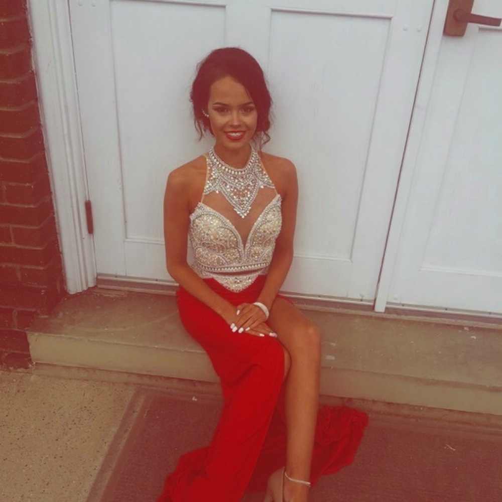 Two Piece Alyce Paris Prom dress